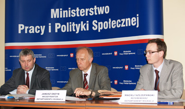 Briefing ministra Kuberskiego